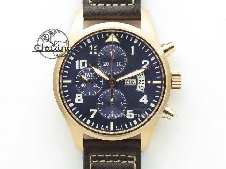 MIROTIME 0521 Pilot Chrono IW388003 Real Ceramic V6F 1:1 Best Edition On Black Nylon Strap A StreetReady 7284